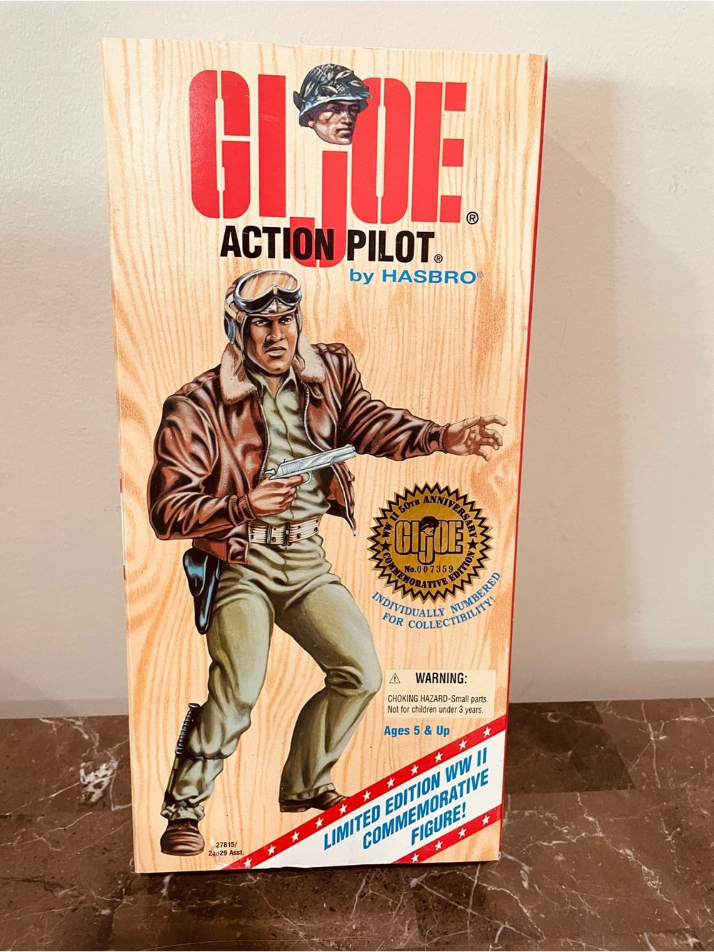 1995 Hasbro GI Joe A.A. Action Pilot NRFB